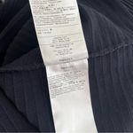 Valentino Garavani Valentino Ribbed Cutout Bow Dress Size Medium in Navy blue fit & flare Photo 7