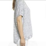 Caslon Popover popover Sweater Dolman Short Sleeves SMALL merle Poncho NEW Photo 4