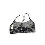 Lululemon Sports Bra Flow Y Nulu Yoga Racerback LW2DA6S BBMF Grey Size 12‎ Photo 1