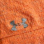 Under Armour  HeatGear Loose Tank XL Orange Racerback Open‎ Back Active Top Photo 2