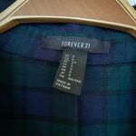 Forever 21 Plaid Long Sleeved Plaid Flannel Shirt dress Photo 2