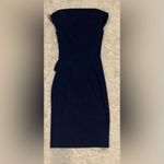 Chiara Boni NEW La Petite Robe Melania Jersey Blue Notte Dress sz IT 40 US 4 Photo 4