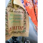 NWT Aratta Women's Claudine Agness Embroidered Tunic Blouse Top Size Medium Orange Photo 14