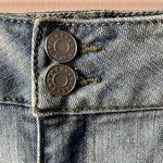 Charlotte Russe  Refuge Light Wash Mid Rise Shorts Size 12 GUC Photo 11