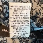 Sag Harbor Petite Size 8 Floral Blue Skirt Back Zipper Flawed Hem is not sewn Photo 8