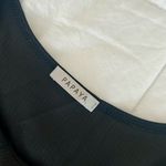 Papaya Black Sleeveless Top with Gold Accents Photo 3