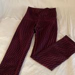 Lululemon Beautiful burgundy leggings Photo 0