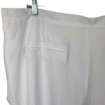 Jessica London Pants White 24 Chiffon Lined Lightweight Pockets Stretch New Photo 9