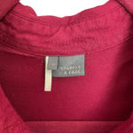 Sparkle & Fade UO  Maroon Button Down Tunic Photo 2