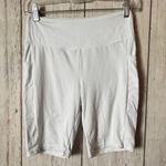 Eye Candy Women's Athletic Sporty Work Out White Bike Shorts Sz M Photo 7