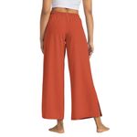 Willit Wide Leg Pants Womens S Red Orange Pull On Loose Beach Resort UPF 50+ Photo 4