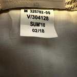 Banana Republic  Linen Paper Bag Shorts Striped Tie Waist Flat Front Gray 10 Photo 3