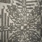 Anthropologie Hiche Olive Green Allover Tonal Embroidered Flutter Sleeve Tank Top Photo 4