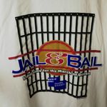 1996 Vintage Jail & Bail March Of Dimes T Shirt 90s White XL Extra Large Solid Photo 12