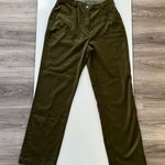 Valerie Stevens Green Velvet High rise Pants 10 Vintage Dress Pants Photo 0