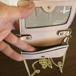 Nine West  Card Holder Mini Purse look with gold colored chain crossbody/necklace Photo 1