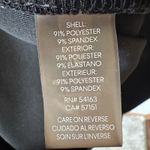 Calvin Klein Black Scuba Sleeveless V Neck Ruffle Collar Sheath Dress Size 14 Photo 5