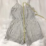 Old Navy Cotton Romper with Stripes Photo 14