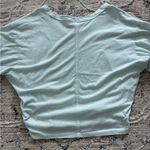 Free People Movement‎ Top Womens XS Melrose Star Light Green Beachy Gym Workout Photo 2