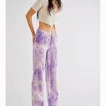 Free People Reese Pitched Straight Cord Jeans in Moonlit Orchid BNWTS Photo 1