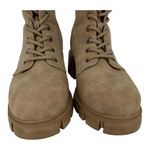 MIA Women's Terrie Lace Up Chunky Lug Sole Combat Boots Taupe Size 9.5M Photo 7