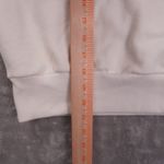 Athleta Cropped Boxy Crewneck Sweatshirt Women's XS Cream Long Sleeve Soft Photo 5