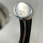 CHARLES CREIG Jewellers, sterling and rubber* cuff bracelet Photo 9