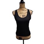 SheIn Tank Top Womens Size XL Black Basic Stretchy Minimalist Casual Photo 1