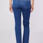 Paige  Stella High Rise Modern Straight Leg Jeans Soleil Destructed Sz 32/14 $239 Photo 3