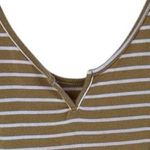 American Eagle Women's Striped yellow/gold and white Bodysuit Multicolor Size M Photo 1