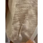 Rebecca Taylor Women's Ivory Sequin Jacket Size 4 Elegant Open Front Photo 3