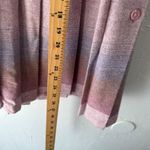 Vintage‎ 70s Luv Knit Pleated Skirt Pink Side Button Gradient Ombre Wool Blend Size 6 Photo 4