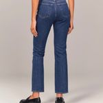 Abercrombie & Fitch Abercrombie Fitch The Ankle Straight Ultra High Rise Jeans Dark Wash Size 25 S Photo 1