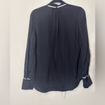 AG Adriano Goldschmied Adriano Goldschmied Winslet blouse button down size M in true black Photo 12