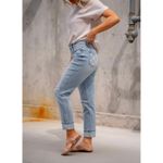 Judy Blue Women's Star pocket Boyfriend Cuffed Jeans Sz 30 Photo 1