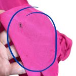 Amanda Wakeley Deep V Long Maxi Dress Pink Gown Women’s Size L Flawed Size L Photo 9