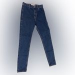Topshop Joni High Rise Skinny Jeans Medium Wash Size 6 Photo 3