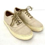 Nisolo Cream Leather Sneakers Women's Size 6 Photo 0