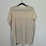 Perfect Peach Ribbed Color Block T Photo 3