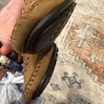 Hush Puppies  Brown Leather Perforated Flats size 7 Photo 4