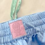 WE Are HAH Satin Boxer High Waist Blue Drawstring Shorts Size XS Photo 3