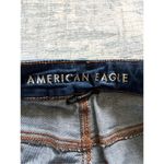 American Eagle  Dark Wash Distressed High Rise Jeggings Size 2 Photo 2