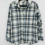 Carhartt | Women's Fairview Plaid Shirt In Steel Blue Size Large Photo 1
