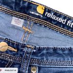 Carhartt Women's Relaxed Fit Denim Jeans Size 8 28x27 Photo 2