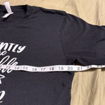 Black Graphic Oversized Large (L) Short sleeve T Photo 5