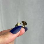 Source Unknown Dark Gold Tone Black Arrow Shaped Cuff Ring Bohemian Jewelry Size 5.5 NWOT Photo 15