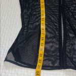 Market & Spruce  Black Sheer Men's Shirt Photo 7