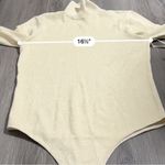 Athleta  x Alicia Keys Inner Strength Long Sleeve Gold‎ Metallic Bodysuit Size S Photo 7