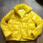 Loft  Yellow Puffer Jacket Photo 0