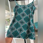 Nollie green Aztec print hunter green tank top Photo 4